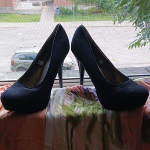 Massimo Elegant Black Heels